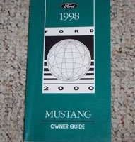 1998 Ford Mustang Owner's Manual