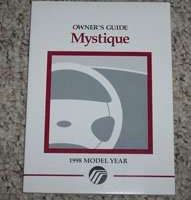 1998 Mercury Mystique Owner's Manual