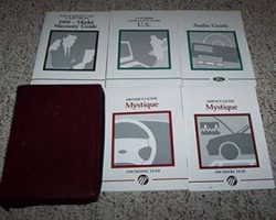 1998 Mercury Mystique Owner's Manual Set