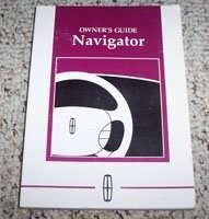 1998 Lincoln Navigator Owner's Manual