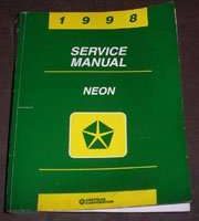 1998 Plymouth Neon Service Manual