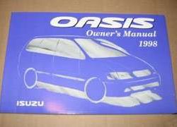 1998 Isuzu Oasis Owner's Manual