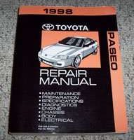 1998 Toyota Paseo Service Repair Manual