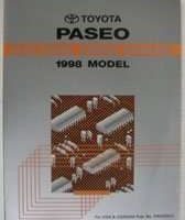 1998 Toyota Paseo Electrical Wiring Diagram Manual