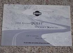 1998 Nissan Quest Owner's Manual