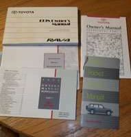 1998 Toyota Rav4 Owner's Manual Set