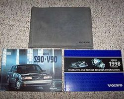 1998 Volvo S90 & V90 Owner's Manual Set