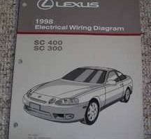 1998 Lexus SC400 & SC300 Electrical Wiring Diagram Manual