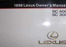 1998 Lexus SC400 & SC300 Owner's Manual