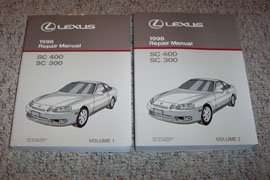 1998 Lexus SC400 & SC300 Service Manual