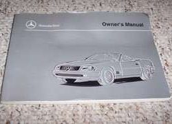 1998 Mercedes Benz SL500 & SL600 SL-Class Owner's Manual