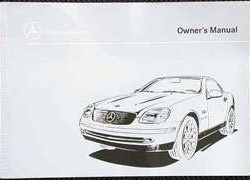 1998 Mercedes Benz SLK230 Owner's Manual