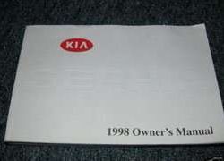 1998 Kia Sephia Owner's Manual