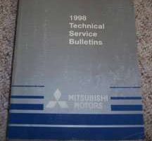 1998 Mitsubishi Diamante Technical Service Bulletins Manual
