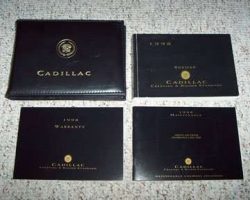 1998 Cadillac Seville Owner's Manual Set
