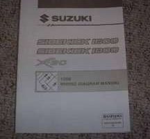 1998 Suzuki Sidekick & X-90 Wiring Diagram Manual