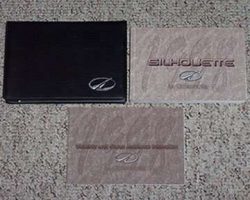 1998 Oldsmobile Silhouette Owner's Manual Set