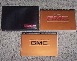 1998 GMC Sonoma Owner's Manual Set