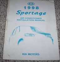 1998 Kia Sportage Air Conditioner Installation Manual
