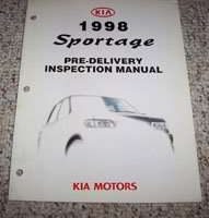 1998 Kia Sportage Pre-Delivery Inspection Manual