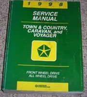 1998 Chrysler Town & Country Service Manual