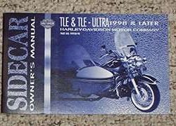 1998 Harley Davidson TLE & TLE-Ultra Sidecar Models Owner's Manual