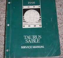 1998 Ford Taurus Service Manual