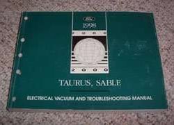 1998 Mercury Sable Electrical & Vacuum Troubleshooting Manual