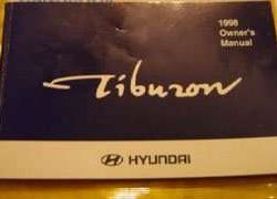 1998 Hyundai Tiburon Owner's Manual