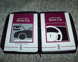 1998 Lincoln Town Car Owner's Manual Set