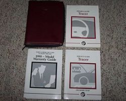 1998 Mercury Tracer Owner's Manual Set