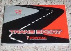 1998 Pontiac Trans Sport Owner's Manual