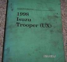 1998 Isuzu Trooper Service Manual