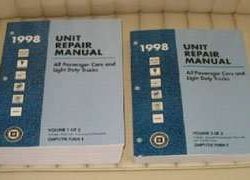 1998 GMC Envoy Transmission, Transaxle & Tranfer Case Unit Repair Manual