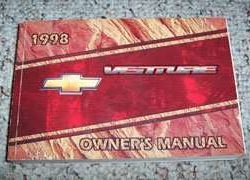 1998 Chevrolet Venture Owner's Manual