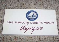 1998 Plymouth Voyager Owner's Manual