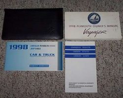 1998 Plymouth Voyager Owner's Manual Set