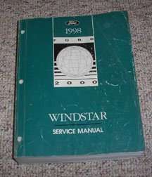 1998 Ford Windstar Service Manual