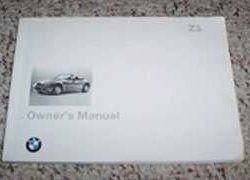 1998 BMW Z3 Roadster Owner's Manual