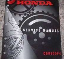 2000 Honda CBR600F4 Motorcycle Shop Service Manual