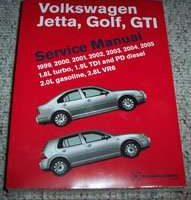 2005 Volkswagen Jetta, Golf & GTI Service Manual MK4/A4