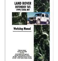 1999 Land Rover Defender Td5 Service Manual
