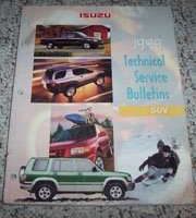 1999 Isuzu Oasis Service Bulletins Manual