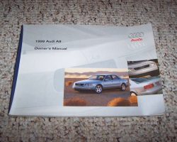 1999 Audi A8 Owner's Manual