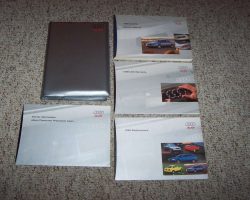 1999 Audi A8 Owner's Manual Set