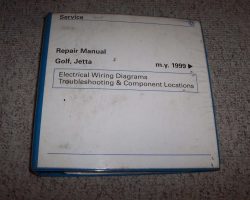 2005 Volkswagen Golf Electrical Wiring Diagrams Troubleshooting & Component Diagrams