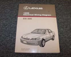 1999 Lexus ES300 Electrical Wiring Diagram Manual