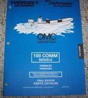 1999 Johnson Evinrude 100 Comm Models Parts Catalog
