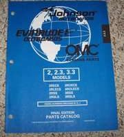 1999 Johnson Evinrude 2, 2.3 & 3.3 HP Models Parts Catalog