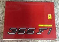 1999 Ferrari 355 F1 Owner's Manual